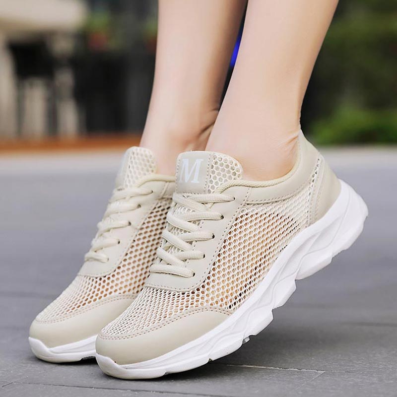 Japanese Lifestyle Shoes - 새로운 여름 통기성 운동화 여성 메쉬