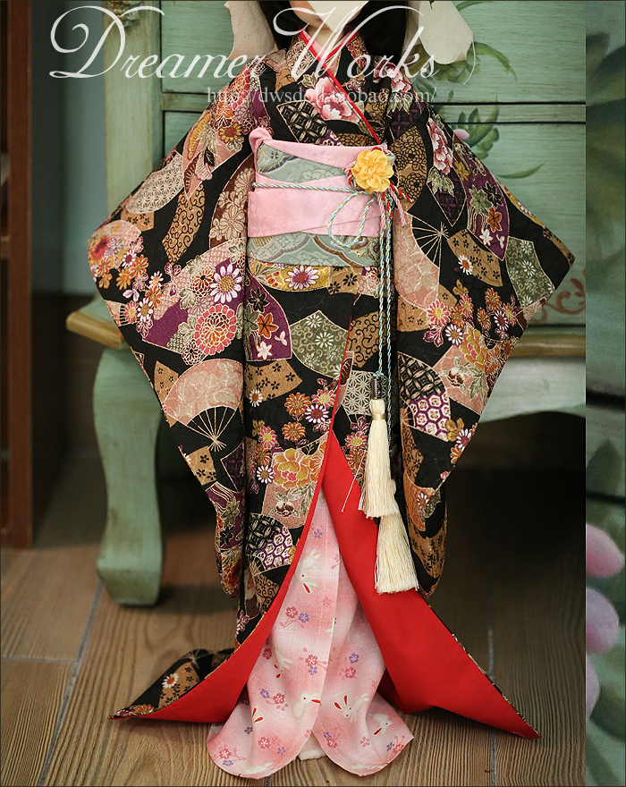 Japanese Lifestyle Shoes - 1/4 스케일 BJD 인형 일본식 기모노