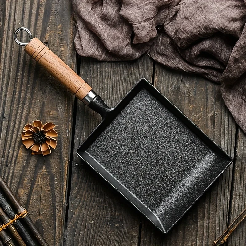 Cast Iron Tetsubin - 1Pc 일본 주철 팬 튀김 다마고야키