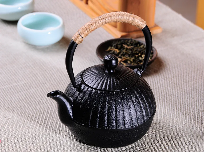 일본산 주철 티포트 스테인리스 스틸 네트 인퓨저 포함  - Cast Iron Tetsubin 리뷰 및 가격