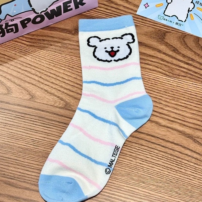 몰타 여성용 이른 봄 미드 튜브 스택 양말 귀여운 도파 - Japanese Lifestyle Goods 리뷰 및 가격