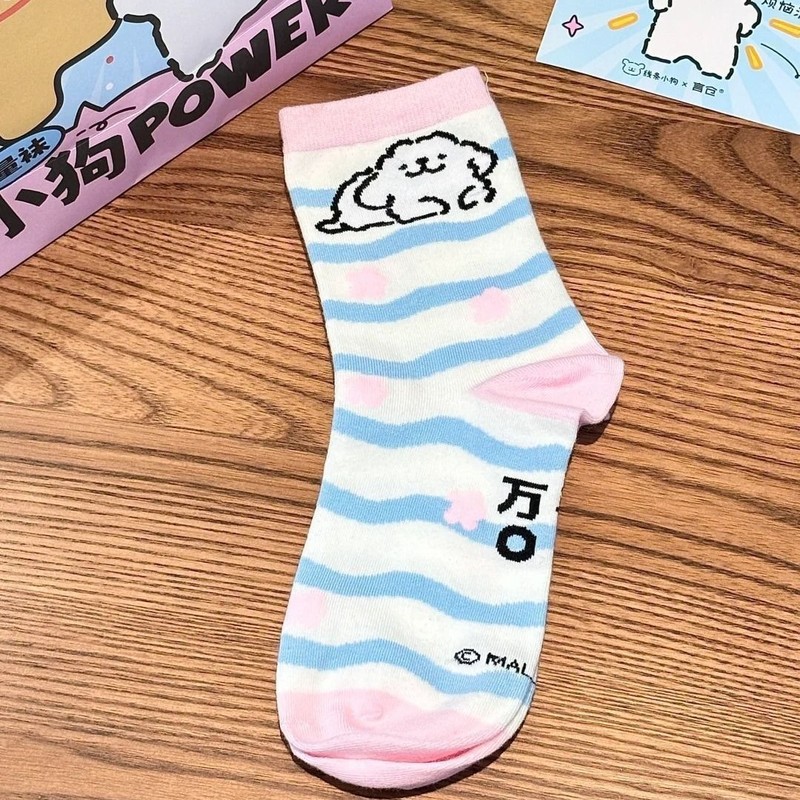 몰타 여성용 이른 봄 미드 튜브 스택 양말 귀여운 도파 - Japanese Lifestyle Goods 리뷰 및 가격