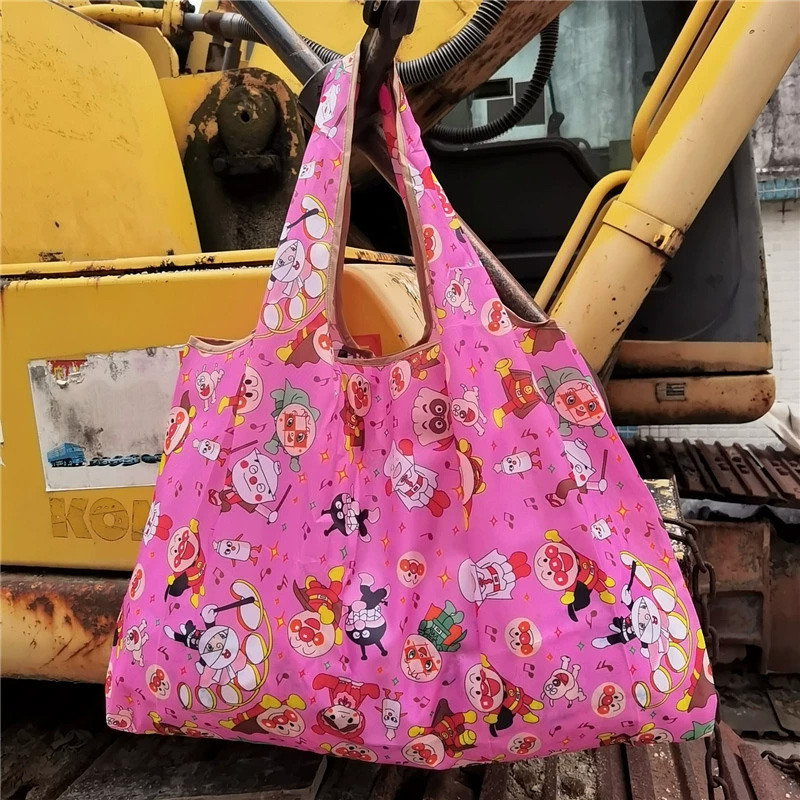 일본식 안판맨 접이식 쇼핑백 귀여운 대용량 숄더백 만화 - Japanese Lifestyle Goods 리뷰 및 가격