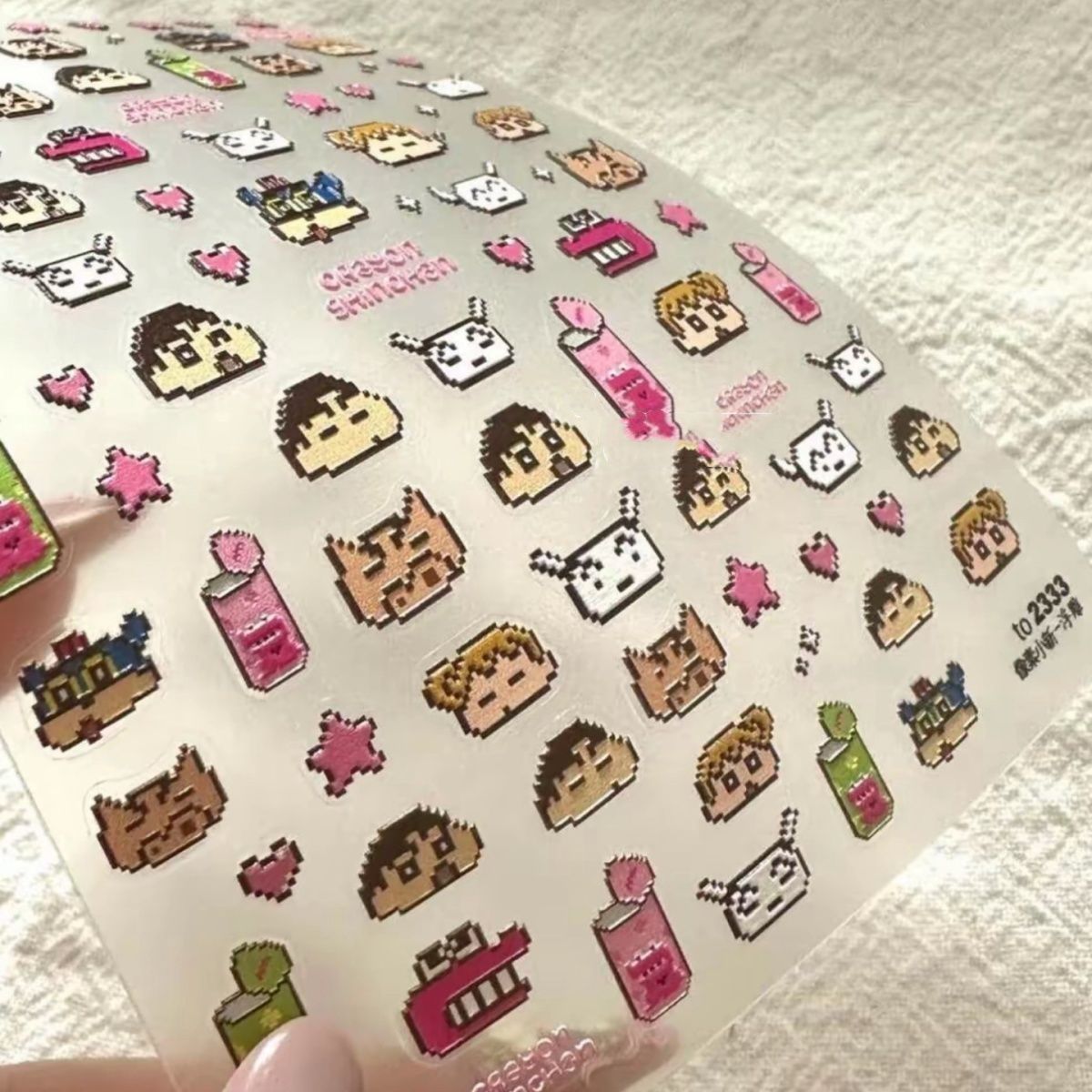 크레용신짱 릴리프 3D 네일 스티커 - 일본 애니메이션 - Japanese Lifestyle Goods 리뷰 및 가격
