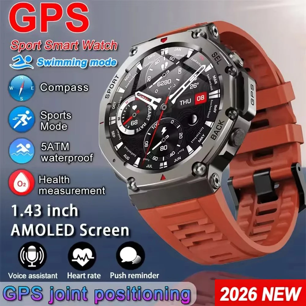 남성용 스마트워치 GPS AMOLED 터치스크린 5AT - Japanese Active Lifestyle 리뷰 및 가격