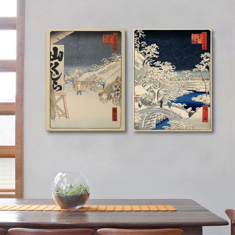 일본 인쇄 벽 아트 캔버스 회화 포스터 벽 그림 거실  - Japanese Lifestyle And Traditions 리뷰 및 가격