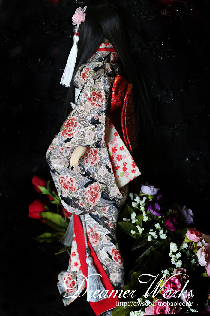 BJD/SD 인형용 일본 유카타 기모노 세트, 인형,  - Japanese Lifestyle Shoes 리뷰 및 가격