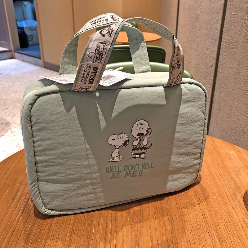 스누피 교수형 세면도구 가방 대용량 방수 휴대용 여행용 - Japanese Lifestyle Goods 리뷰 및 가격