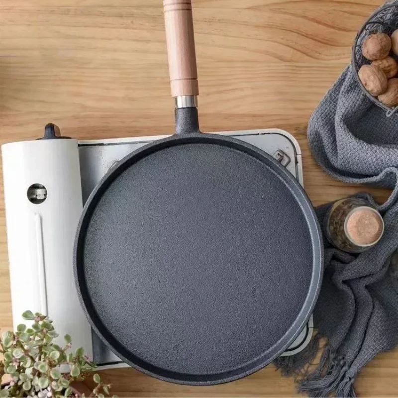 20cm 주철 프라이팬 나무 손잡이 – 계란, 크레페, - Cast Iron Tetsubin 리뷰 및 가격